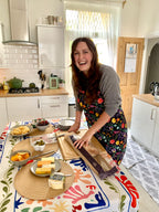 Handpicked Midnight Bloom Apron