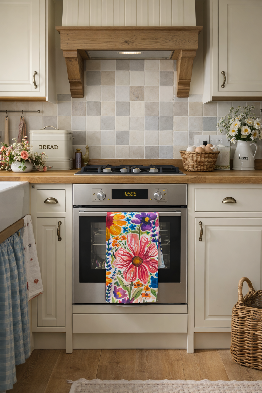 Evie Meadow 2 Tea Towel