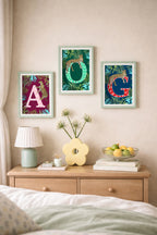 Leopard Letter Print