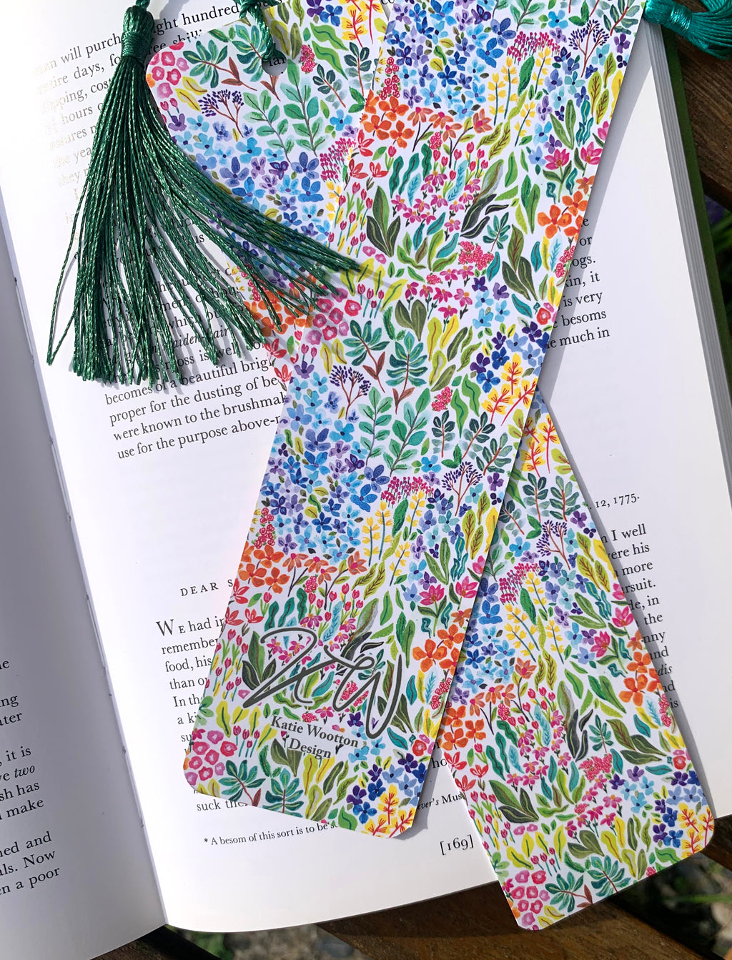 Ditsy Walts Bookmark