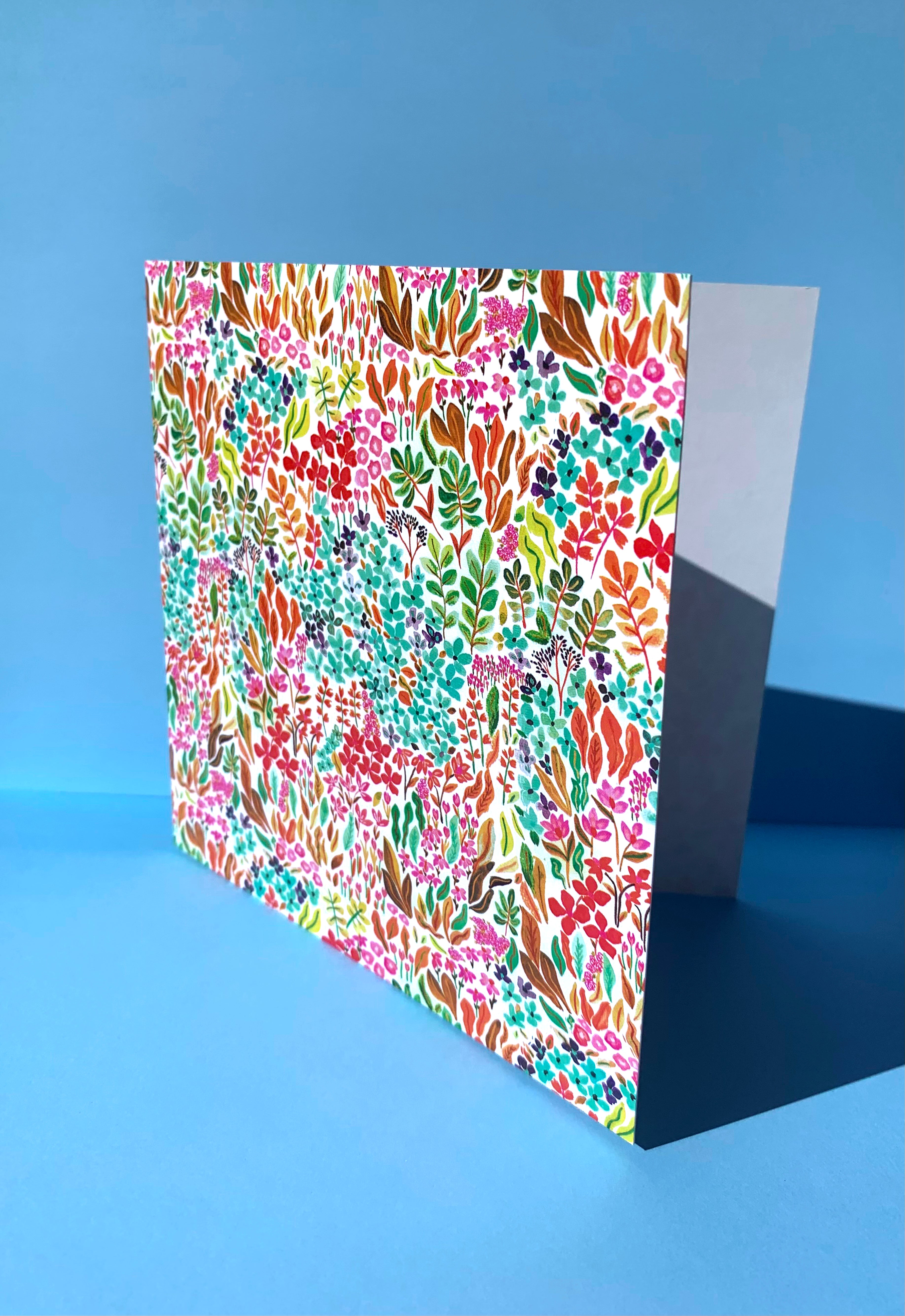 Ditsy Walts Greeting Card