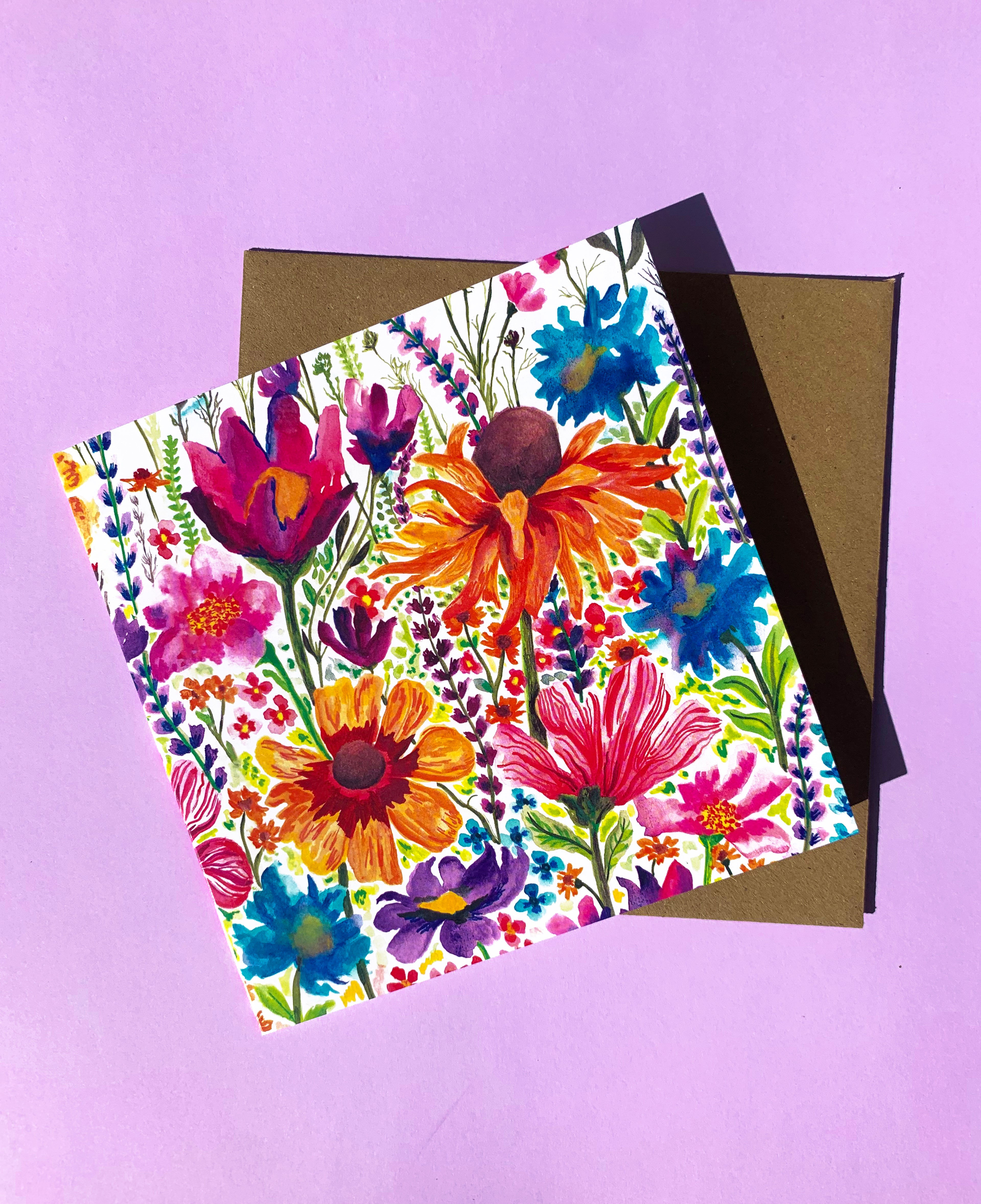 Evie's Meadow Greeting Card