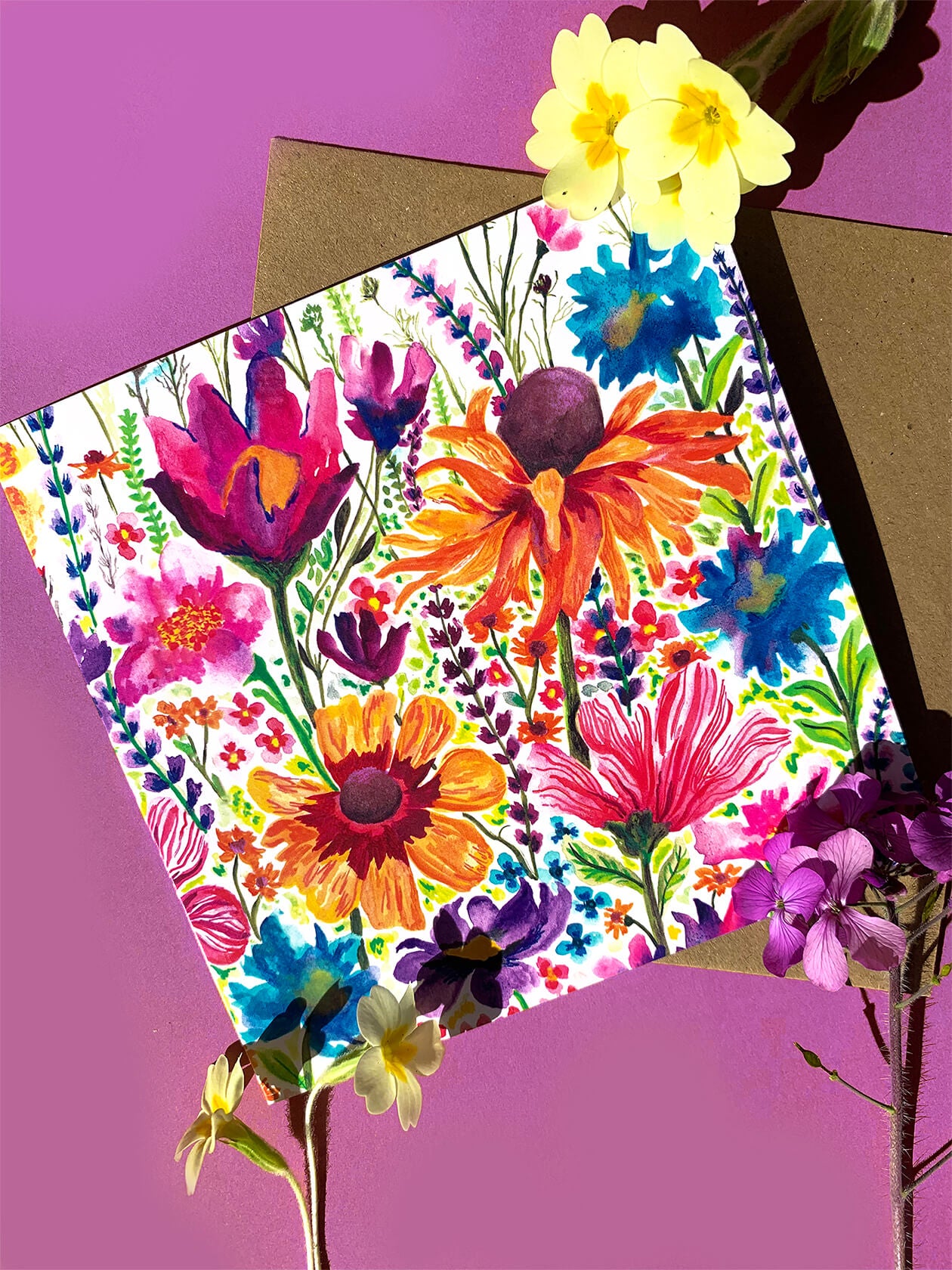 Evie's Meadow Greeting Card