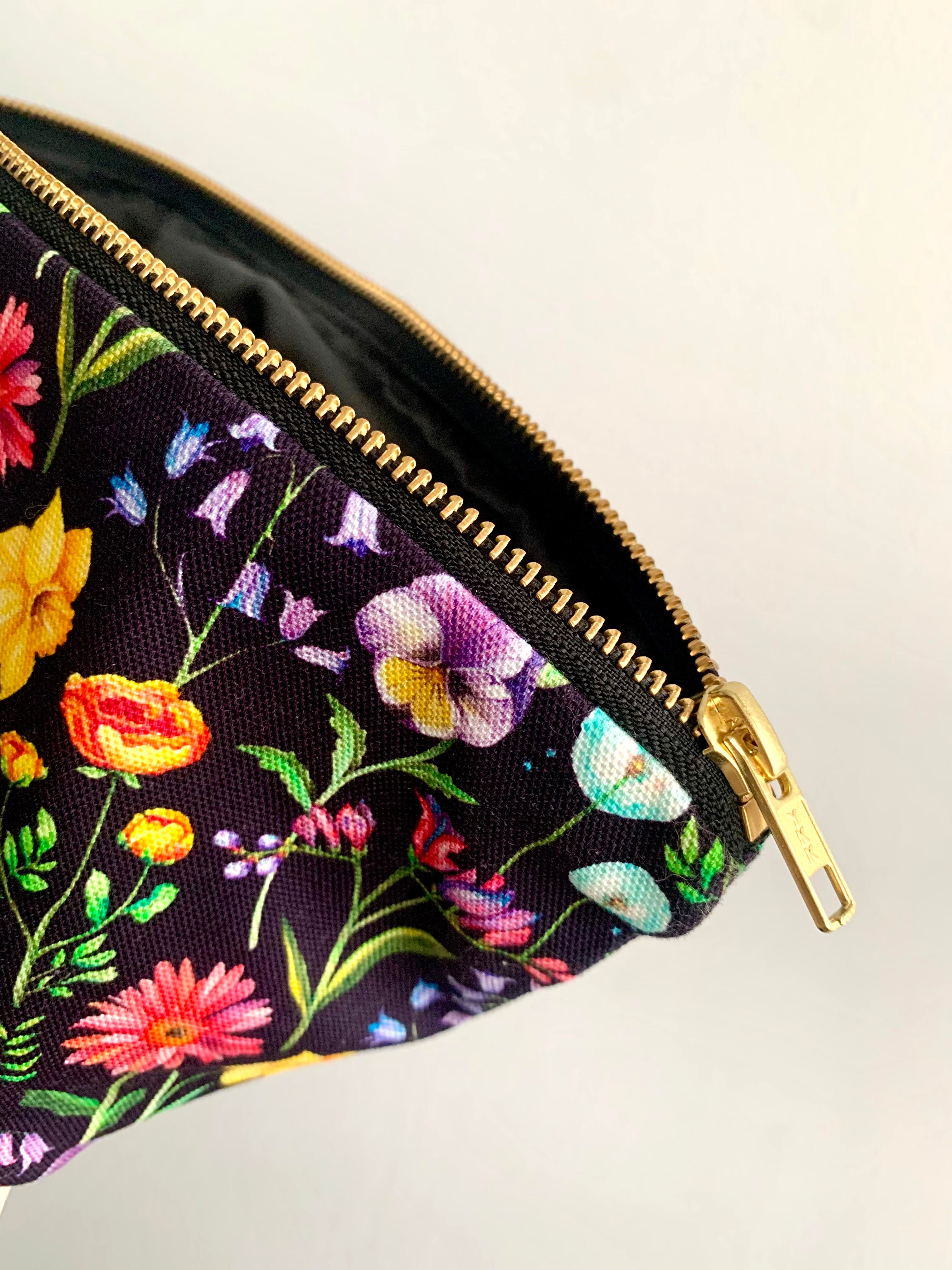 Handpicked Midnight Bloom Wash Bag