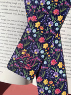 Handpicked Midnight Bloom Bookmark