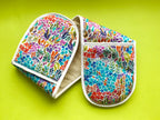 Ditsy Walts Double Oven Glove
