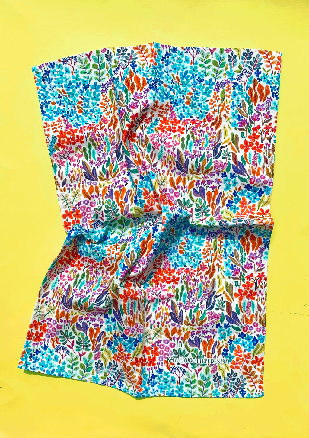 Ditsy Walts Tea Towel