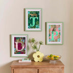 Leopard Letter Print