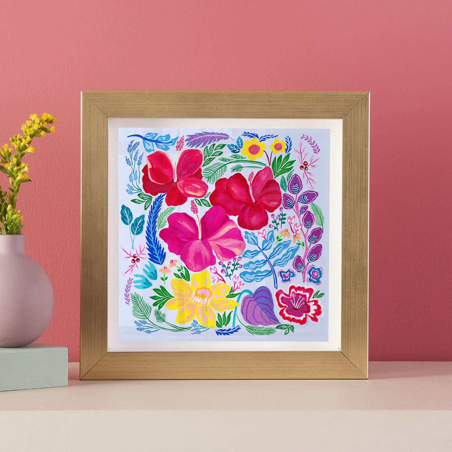 Square Delight Print