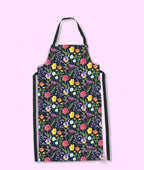 Handpicked Midnight Bloom Apron