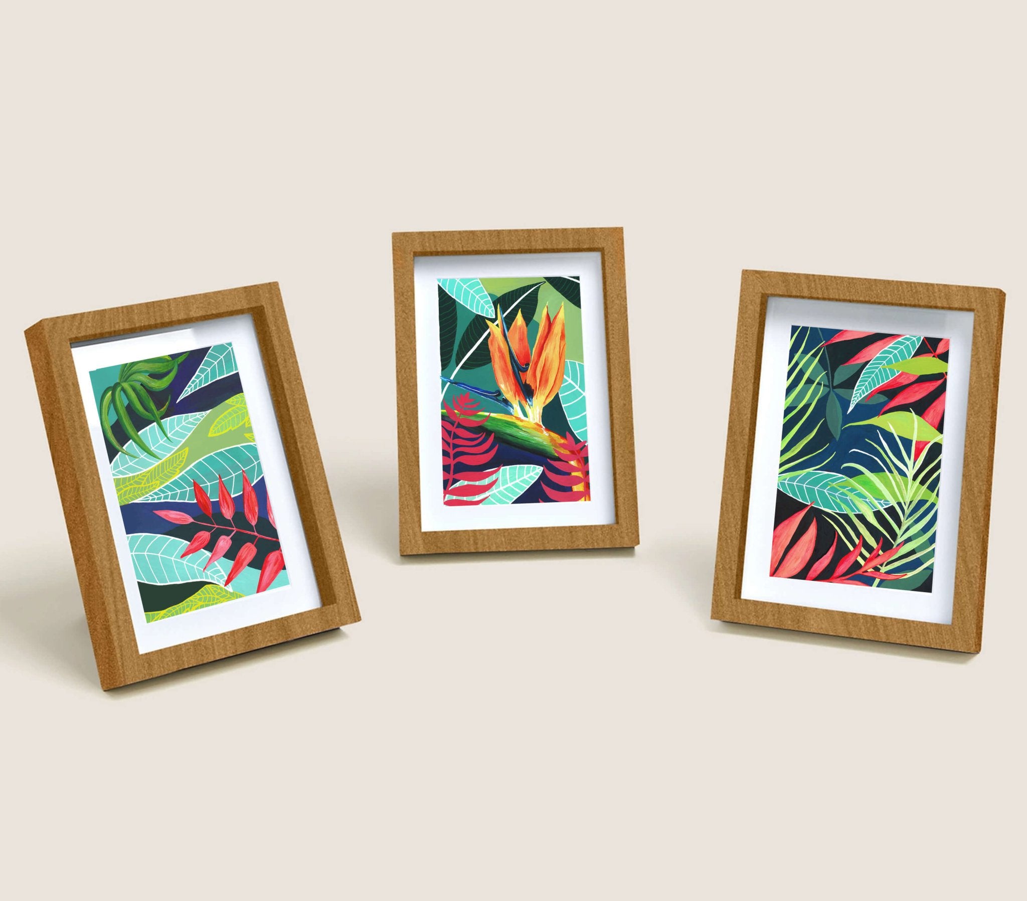 Bird of Paradise Prints - Katie Wootton Design