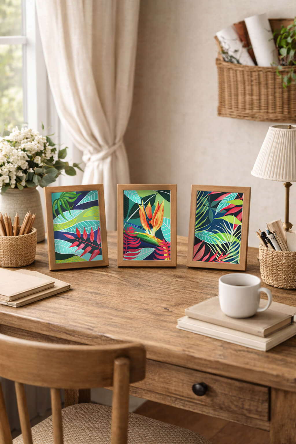 Bird of Paradise Prints - Katie Wootton Design