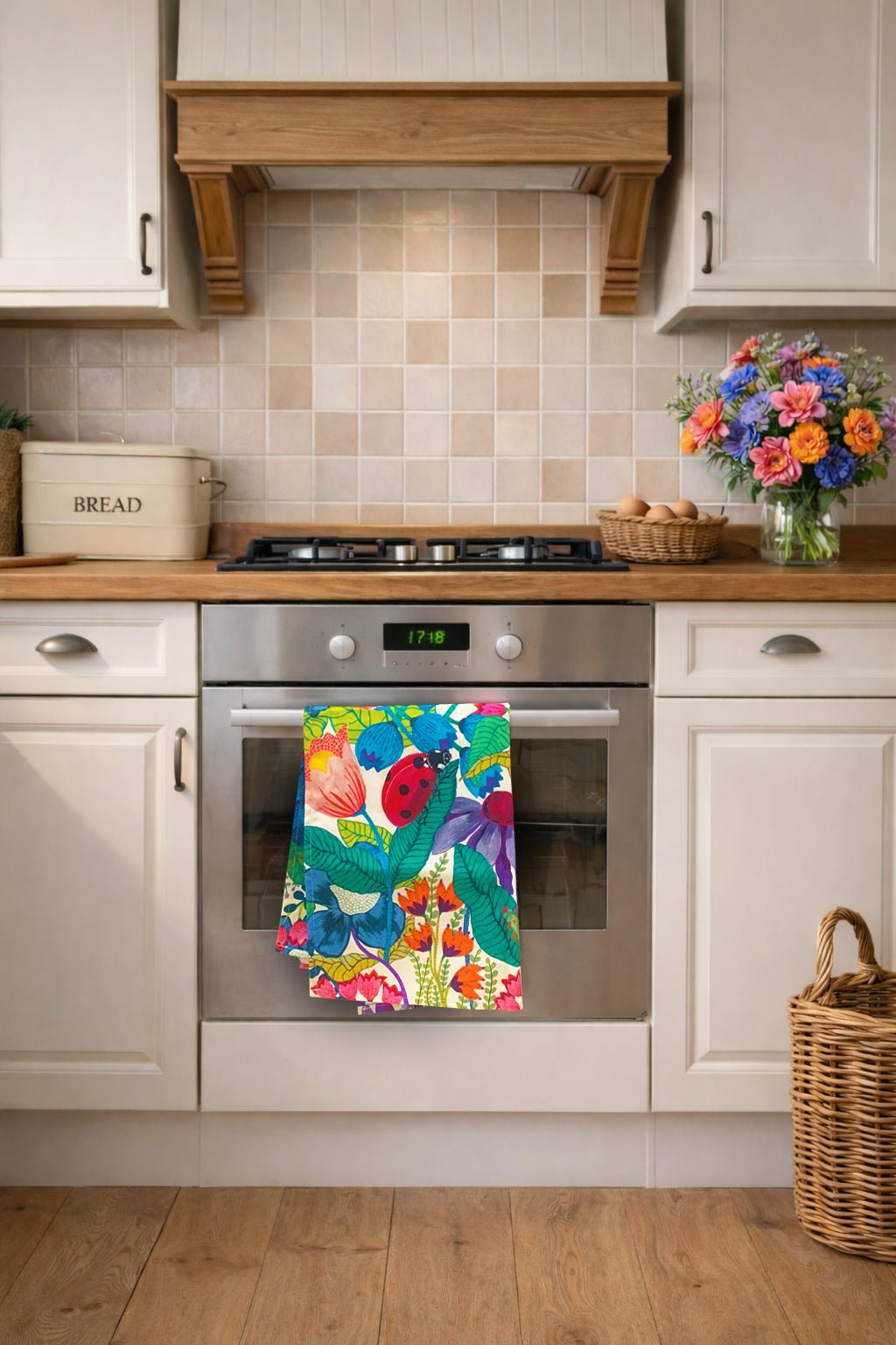 Curious Creatures Tea Towel - Katie Wootton Design