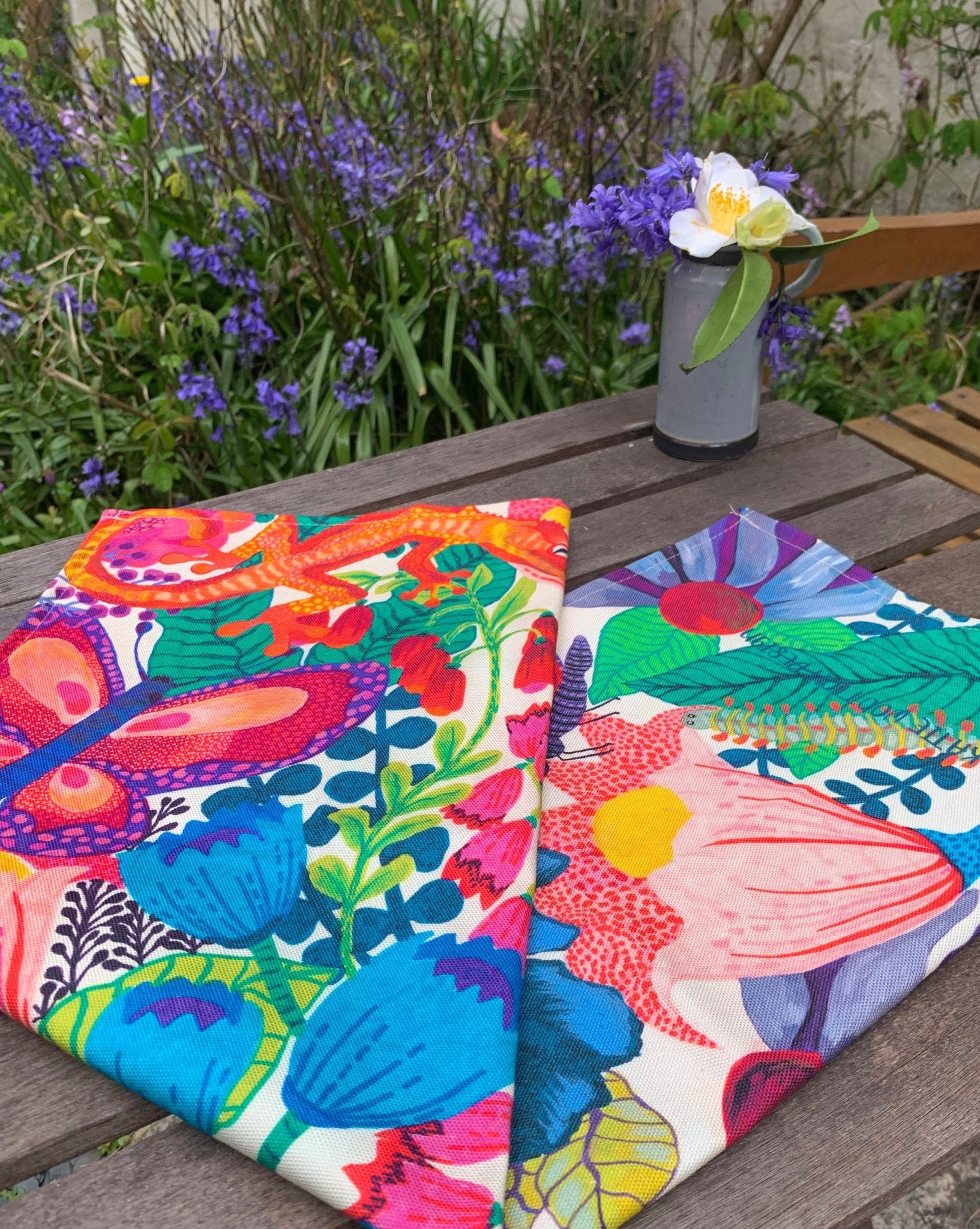 Curious Creatures Tea Towel - Katie Wootton Design