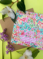 Ditsy Walts Greeting Card - Katie Wootton Design