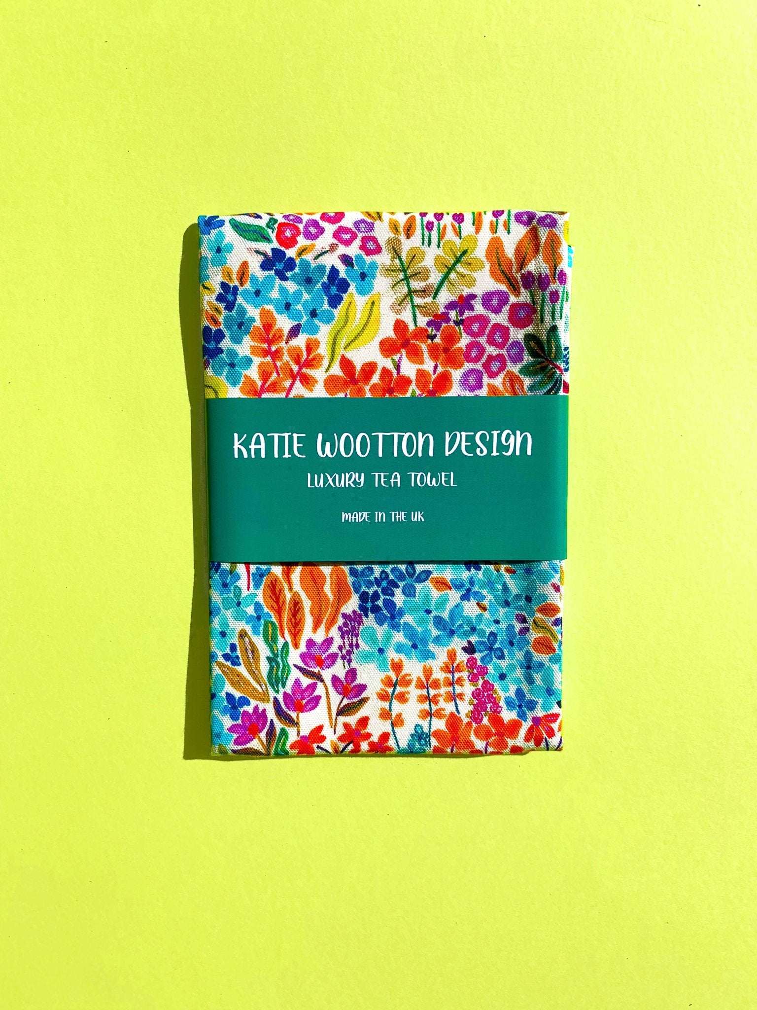 Ditsy Walts Tea Towel - Katie Wootton Design