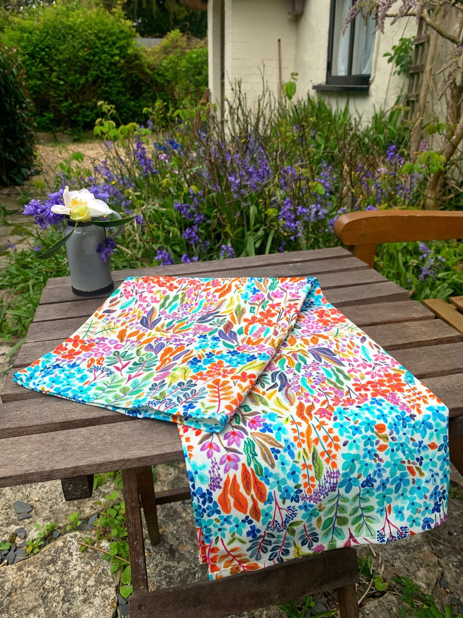 Ditsy Walts Tea Towel - Katie Wootton Design