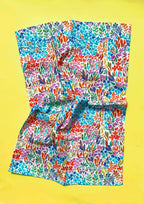 Ditsy Walts Tea Towel - Katie Wootton Design
