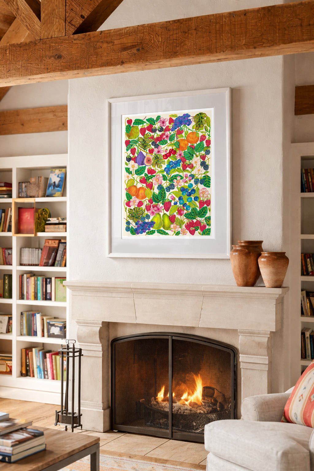 Fruitful Forest Print - Katie Wootton Design