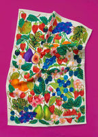 Fruitful Forest Tea Towel - Katie Wootton Design