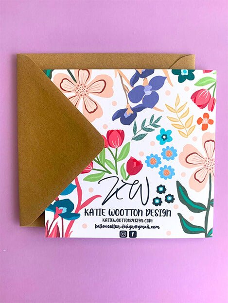 Happy Birthday To You Greeting Card - Katie Wootton Design