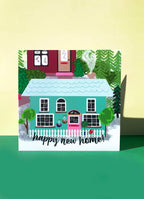 Happy New Home Greeting Card - Katie Wootton Design