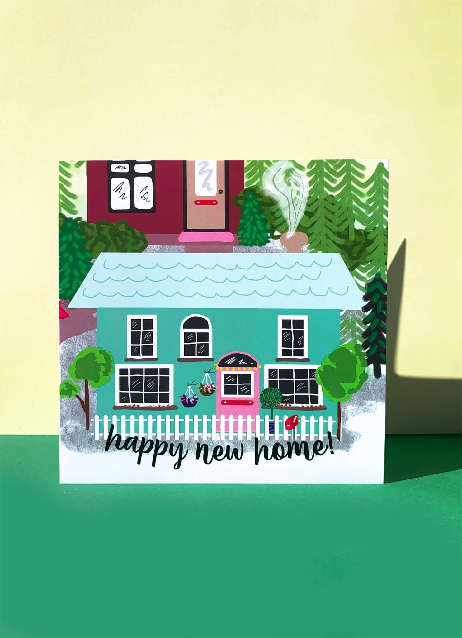 Happy New Home Greeting Card - Katie Wootton Design
