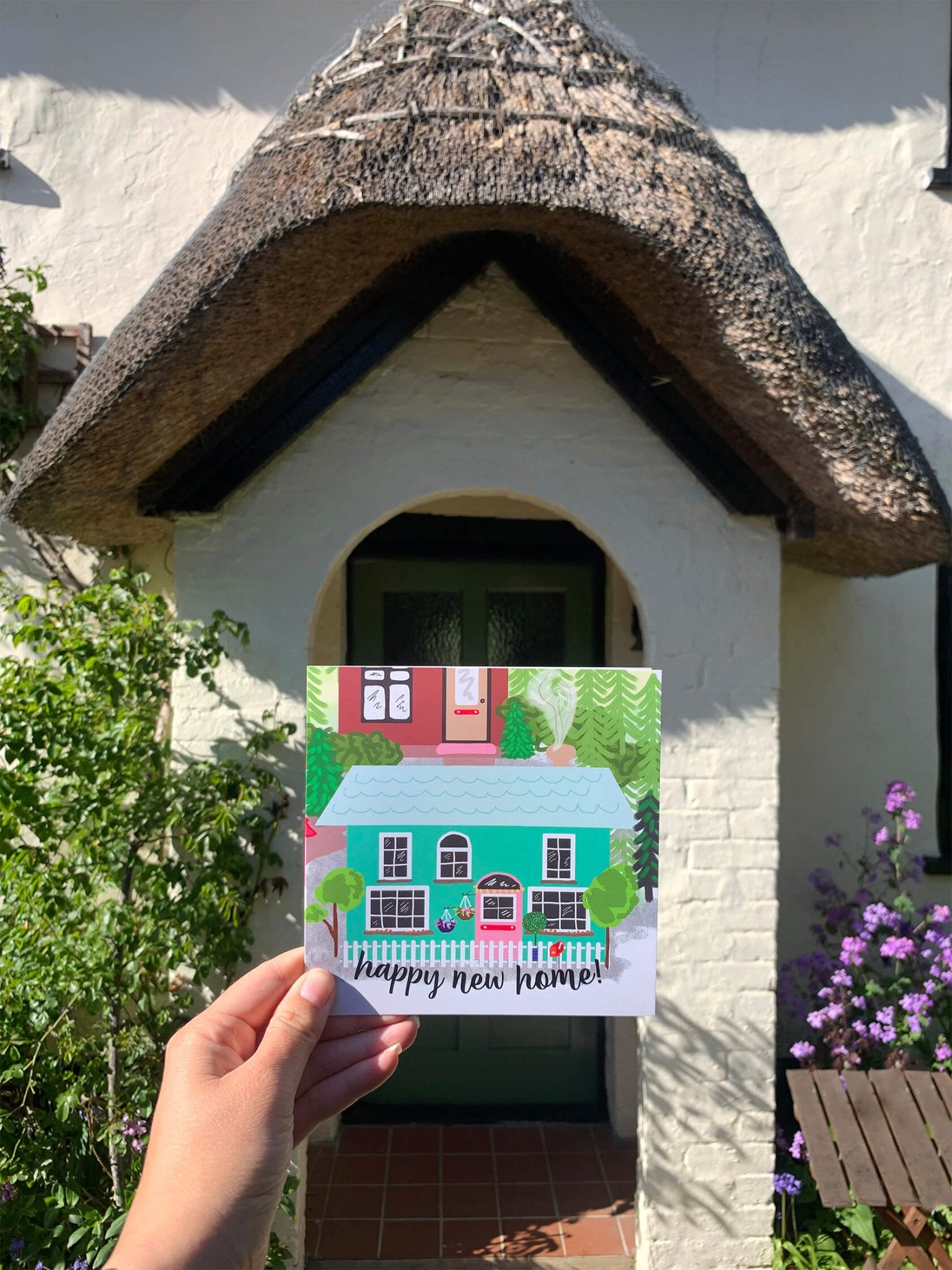 Happy New Home Greeting Card - Katie Wootton Design