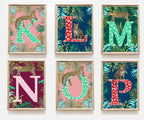 Leopard Letter Print - Katie Wootton Design