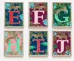 Leopard Letter Print - Katie Wootton Design
