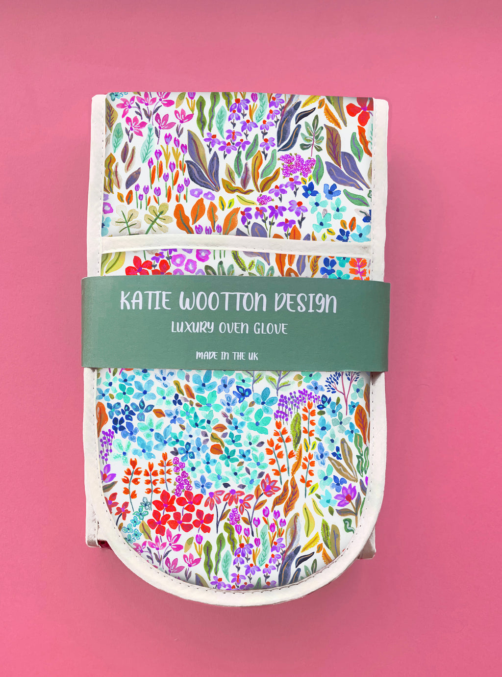 Ditsy Walts Double Oven Glove