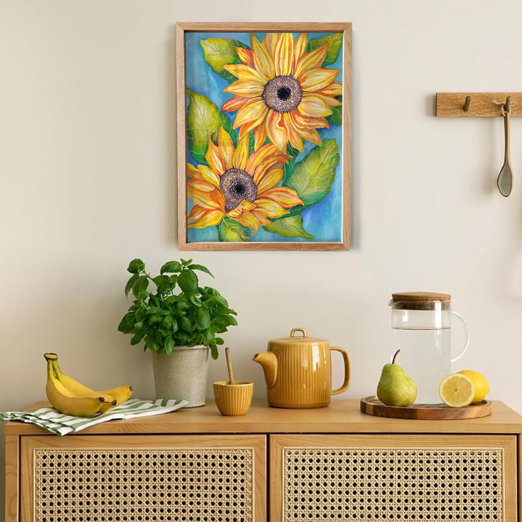 June Sunflower Print