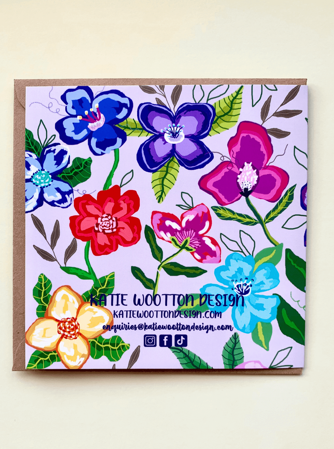 To A Wonderful Friend Greeting Card - Katie Wootton Design
